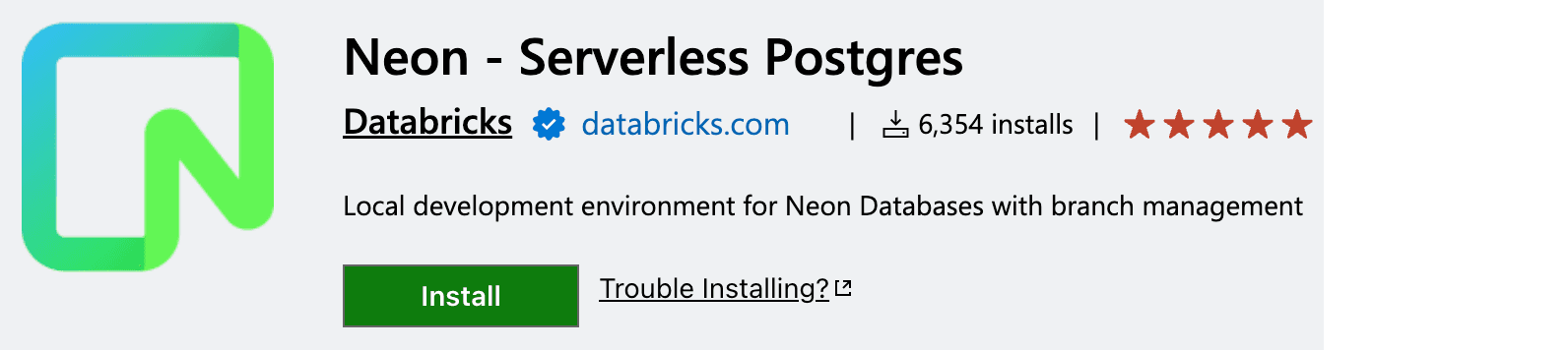 Neon VS Code Extension